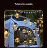 Outdoor Starry Globe Solar Lights for Tents, Markets, and Courtyards