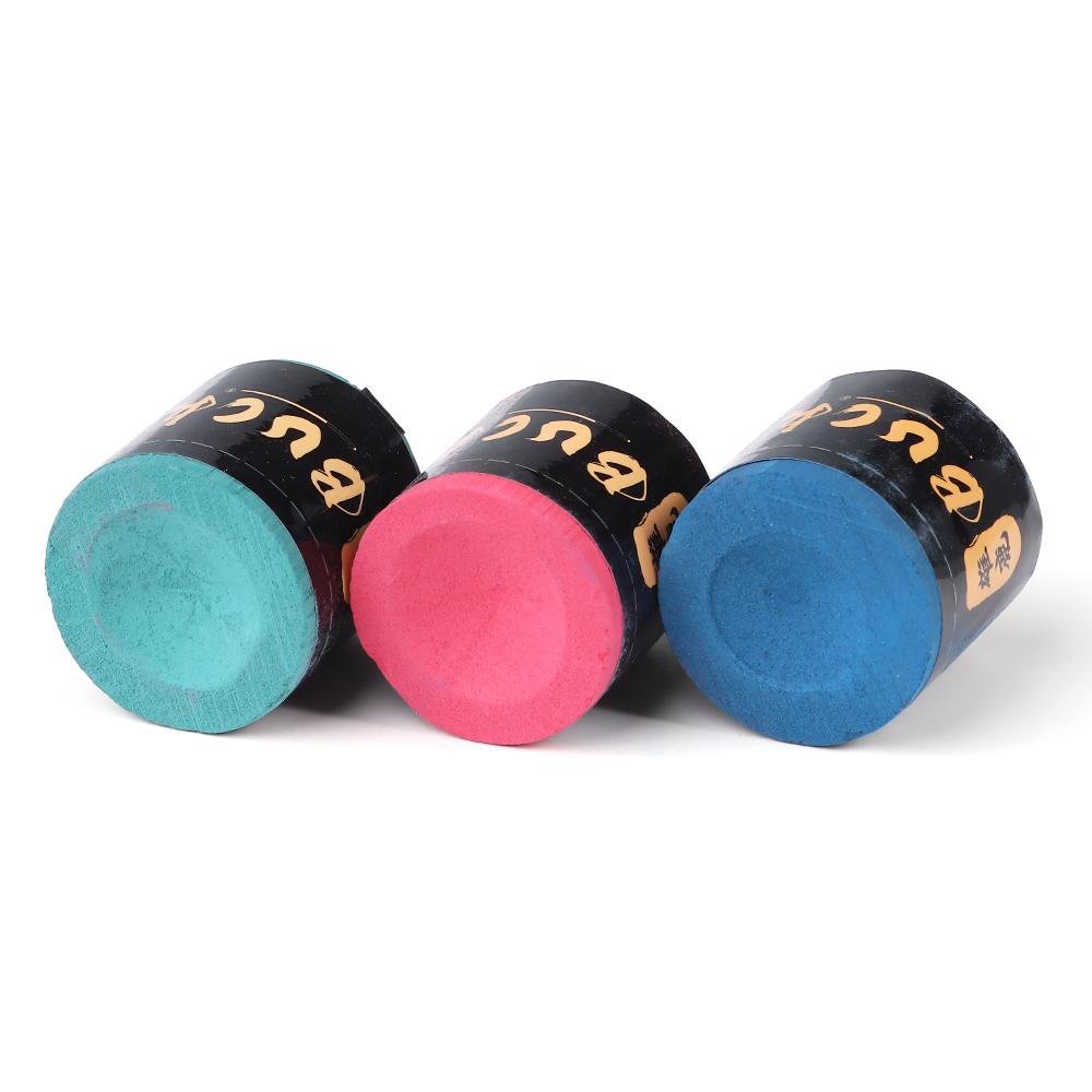 2Pcs/Set Calcium Carbonate Cue Chalk Pool Cue Tip Snooker Accessory Billiard Chalks  Billiard Cue