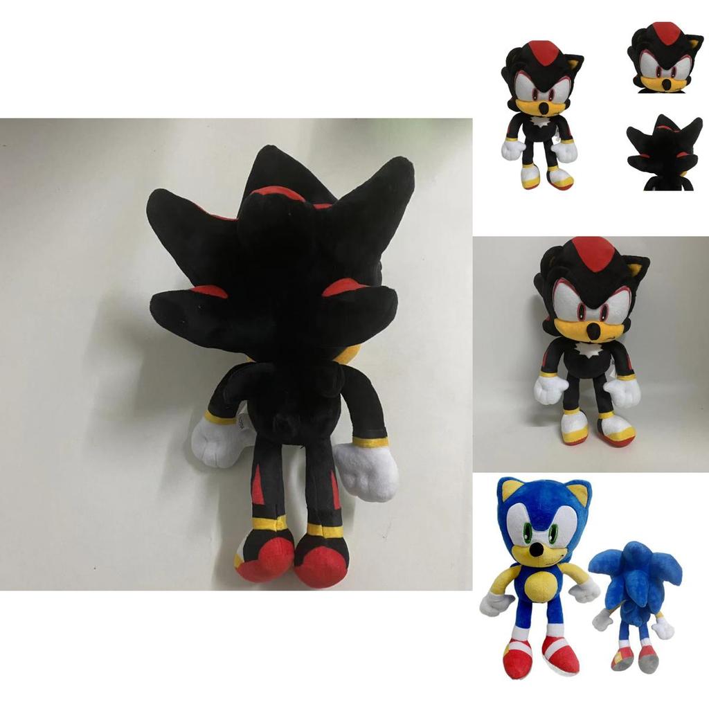 Cute 30cm Sonic Tails Plush Shadow The Hedgehog Knuckles Toy Super Sonic Soft Plush For Comfortable Snuggles