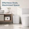 Odor-Free Waterproof Garbage Bin Slim Narrow Gap Living Room Dustbin  Home Use