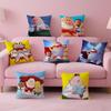 Funny American Cartoon CCaptain Underpants Cushion Cover Pillow Case Soft Skin Friendly Fabric  Concealed Zipper