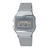 [Casio] CASIO Digital Watch Vintage Series A700WM-7A Metal Mesh Band Men's Women's Silver Overseas Model [Parallel Import]