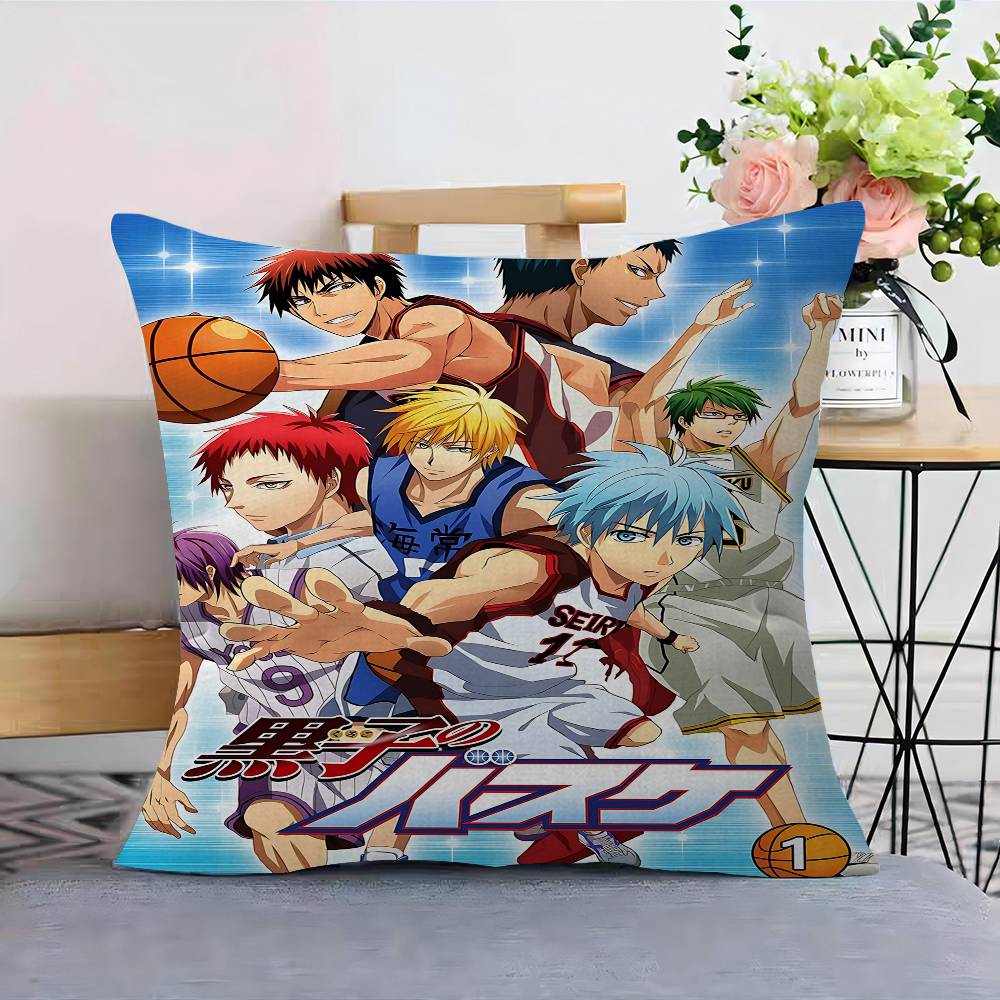 Anime Kurokos Basketball Pillow Anime Pillow Sofa Bed Head Pillow Cover Cushion Cover 45x45 Cm Fashion