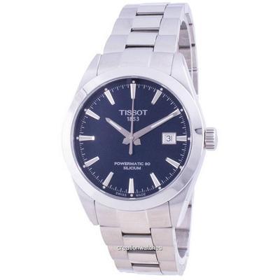 Ανδρικό ρολόι Gentleman Powermatic 80 Silicium Automatic T127.407.11.041.00 T1274071104100 100M