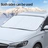 Auto Windschutzscheiben-Hitzeschutzabdeckung Auto Frontscheiben-Frostdecke Schneeschutz für SUV-LKW Winter Autozubehör