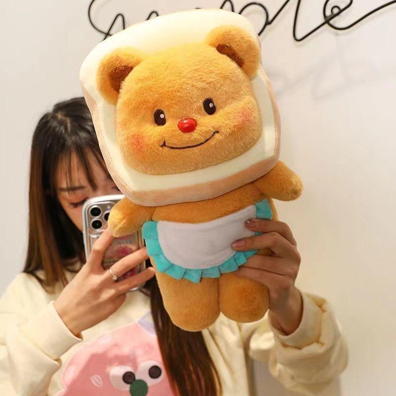 New Thai Butter Bear Doll Teddy Bear Doll Plush Toy Ragdoll Birthday Gift
