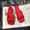 2025 Summer Women Casual Open Toe Slippers Fashion Comfort Wedges Heel Beach Vacation Slides Shoes
