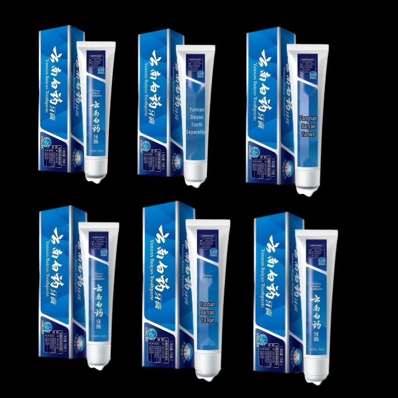 Yunnan Baiyao Spearmint Toothpaste Family Pack