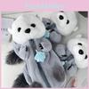 Adorable Otter Plush Pencil Case Practical Cartoon Ocean Animal Stationery Organizer