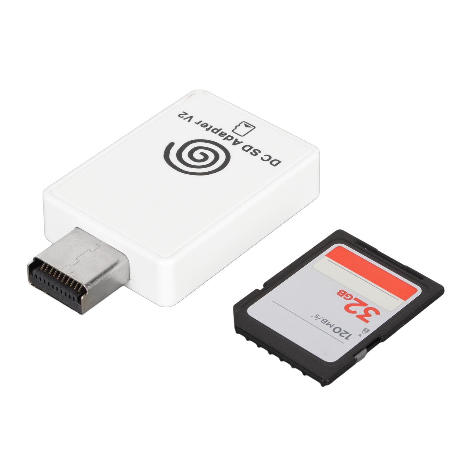 

для DC Card Reader Storage Card Reader адаптер с CD для Sega Dreamcast Dreamshell V4.0 Game