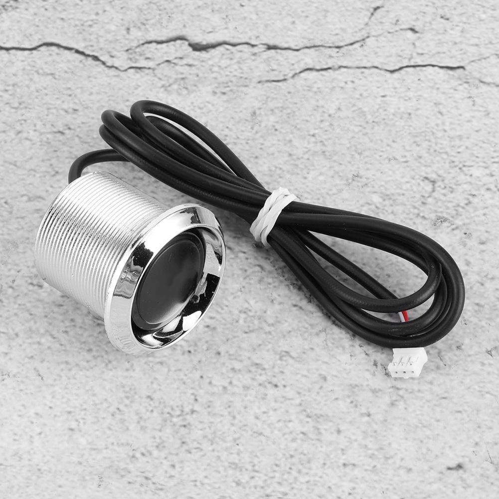 Universal 12V Engine Push Start Starter Button Switch Kit ModificationRed Light