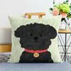 Cute Dog Cartoon Pillowcase Dormitory Decoration Office Living Room Home Pillowcase
