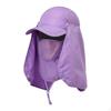 Protection Fishing Hat with Detachable Neck Cover for Outdoor Adventures