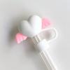 Love Wing Strohhalm Kappe Becher 10mm Set Haushaltswaren Herzförmige Kappen Hit Produkt