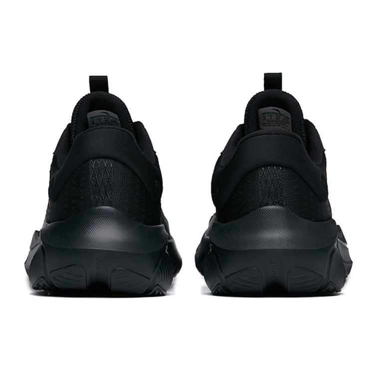 Anta Ling Arc Comfortable Training Shoes Low Top Men Sneakers Black 112237701-4