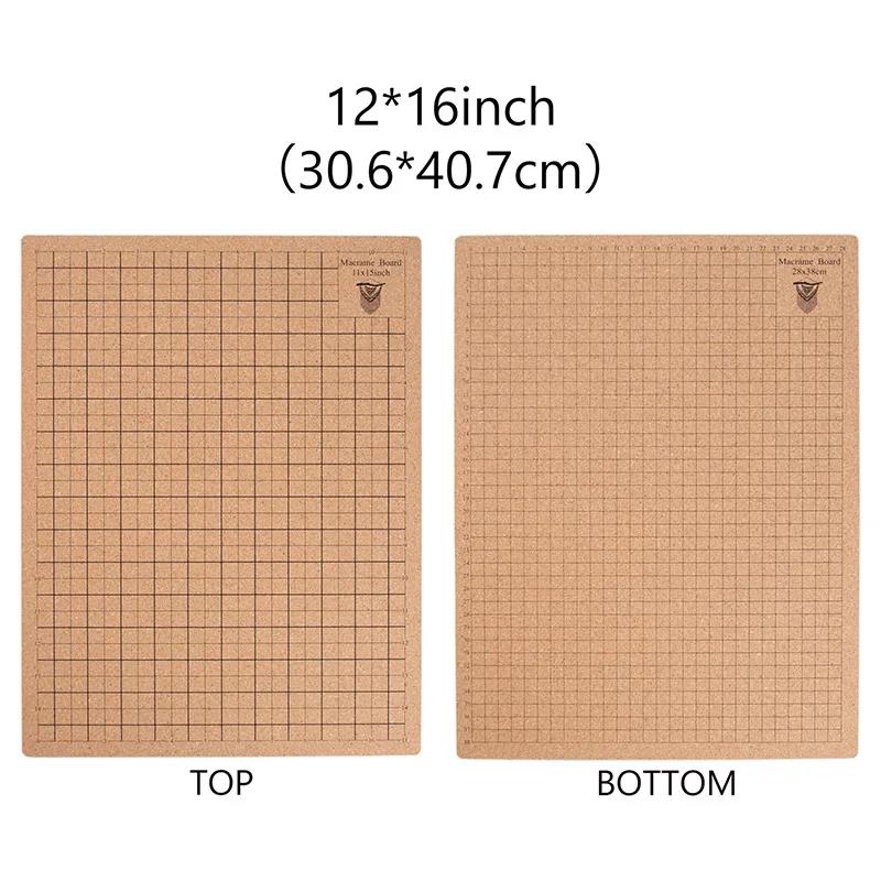1Set Board Grided Cork Granny Square Crochet Crafting  Blocking For Knitting DIY Craft Supplies 2025