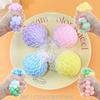 Colorful Mesh Grape Squeeze Balls Rainbow Squishy Ball Sensory Stress Ball Fidget Toys For Stress Relief Office Birthday Gift