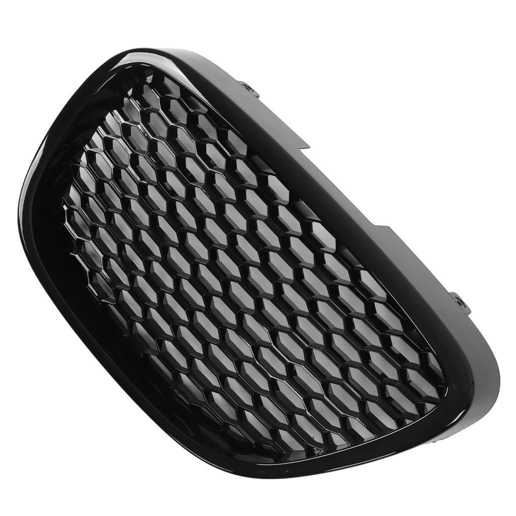 Front Grille 1133007 Glossy Black Heatproof Bumper Mesh Grill Replacement for Seat Leon Altea Toledo
