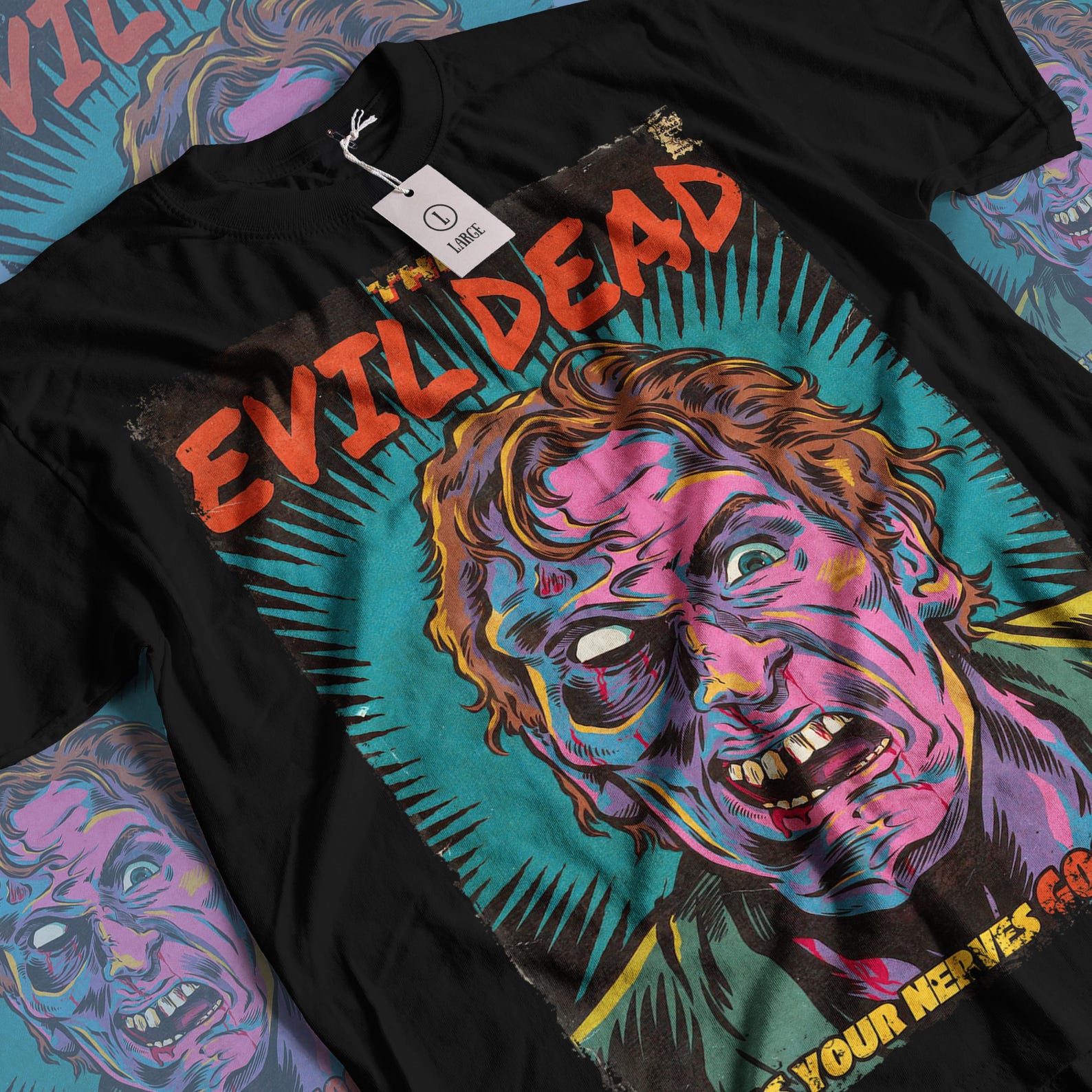 Aesthetic The Evil Dead Movie T-Shirt: Vintage Horror Movie Unisex Graphic Tee S