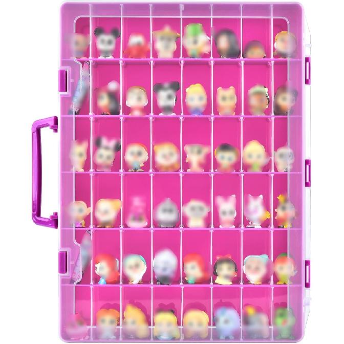 Витрина, совместимая с коллекционными мини-фигурками Disney Doorables / для MGA Entertainment Miniverse. Контейнер-органайзер для хранения игрушек для Multi