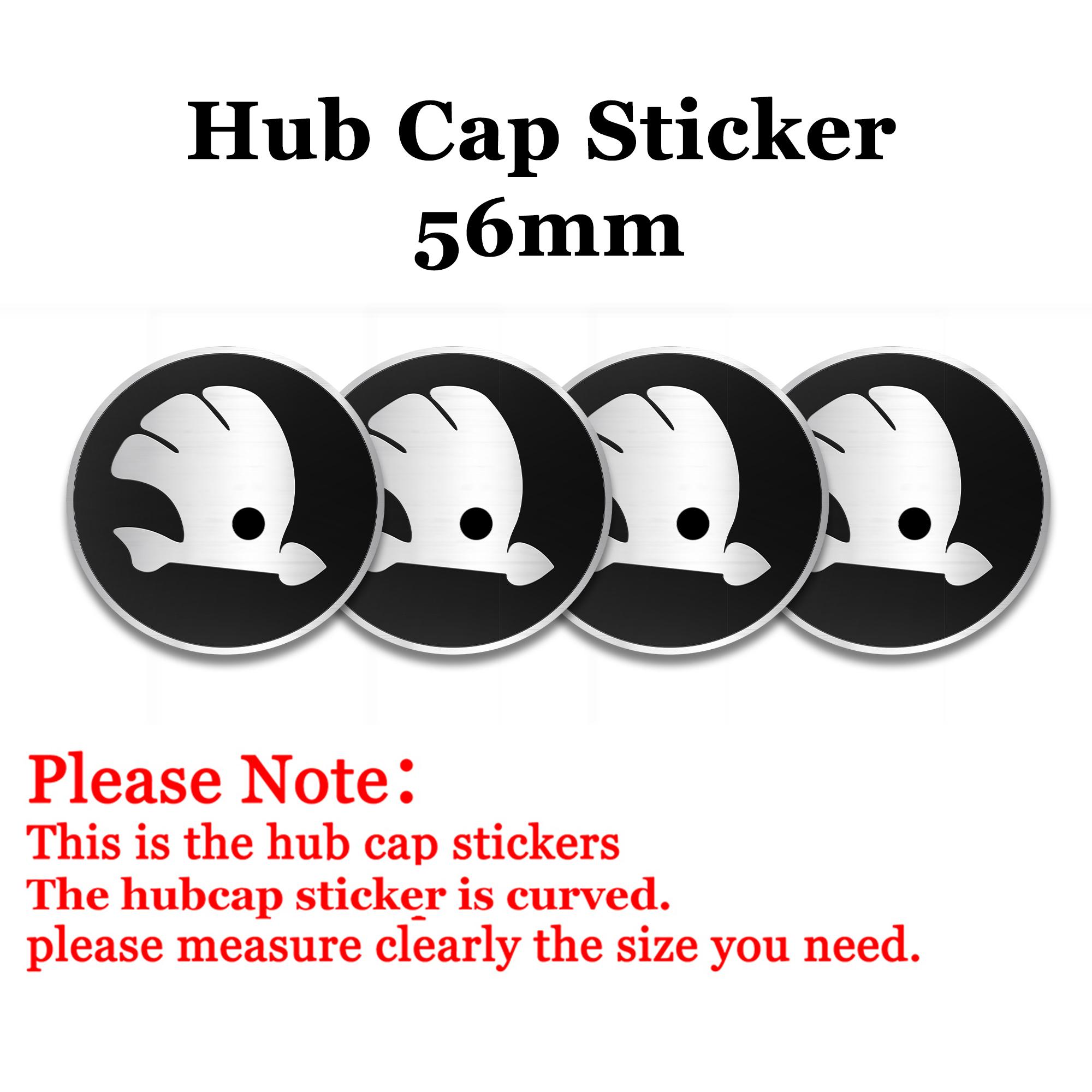 

56/60/65/68MM Car Styling Wheel Center Cover Badge Hub Cap Sticker for Skoda Octavia Rapid Fabia Superb Kodiaq Scala Karop Kamiq