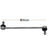 Wellvie Classy Front Stabilizer Links for Volvo and Fits Ford Left and Parts 30648461 and Vehicle Inspection Car Customizable of S80II, V70III, XC60,