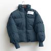 Down Cotton Coat Women's Short Stand Collar Casual Bread Coat Winter Thickened Warm Cotton Coat