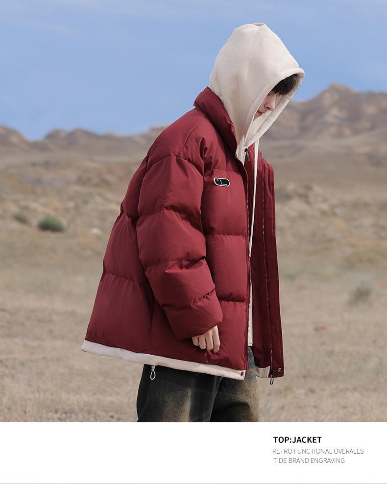Men's Thickened Winter Cotton-Padded Jacket - 2025 Trendy Two-Piece-Style Coat