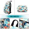 FANDARE Women's Student Backpack, Cute Daypack, PC Backpack, Fits 12.9-inch Laptops, Lightweight, Large Capacity, Oxford Cloth, Suitable for Outdoor