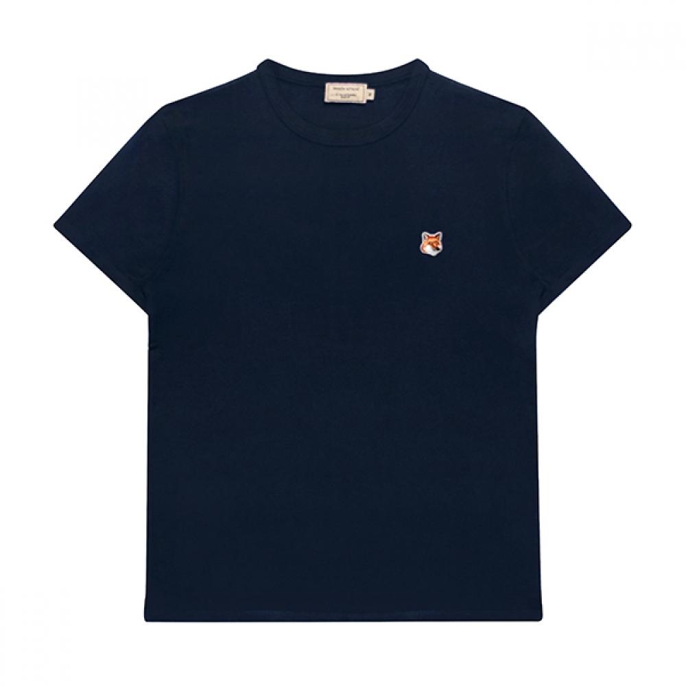 

MaiSon KitSune Am00103kj0008 P480 Fox Head Patch Men S Short Sleeve Tee AM00103KJ0008 P480 (M)