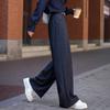Demana Women's Autumn Pleated Straight Leg Commuter Pants