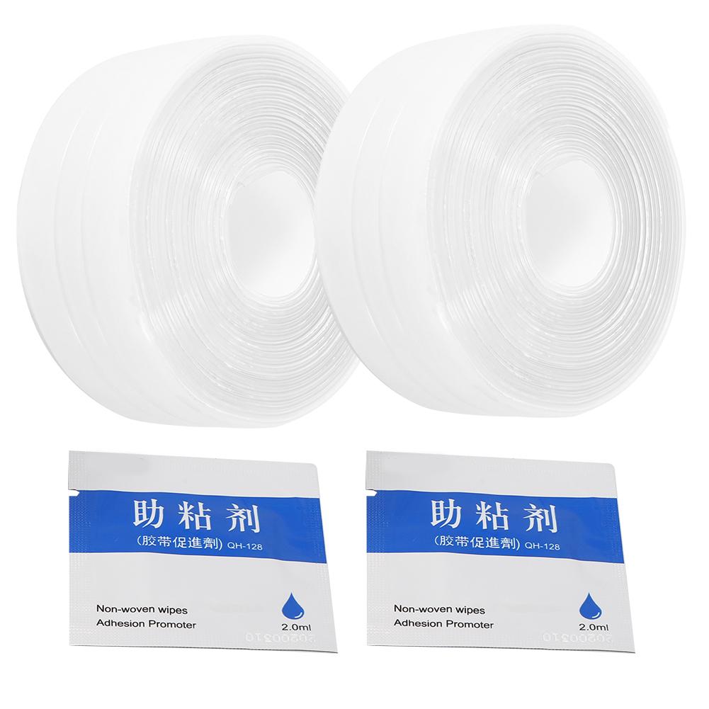 

SelfAdhesive Waterproof Sealing Strip Caulking Tape for Kitchen Countertop Sink Bathroom Toilet