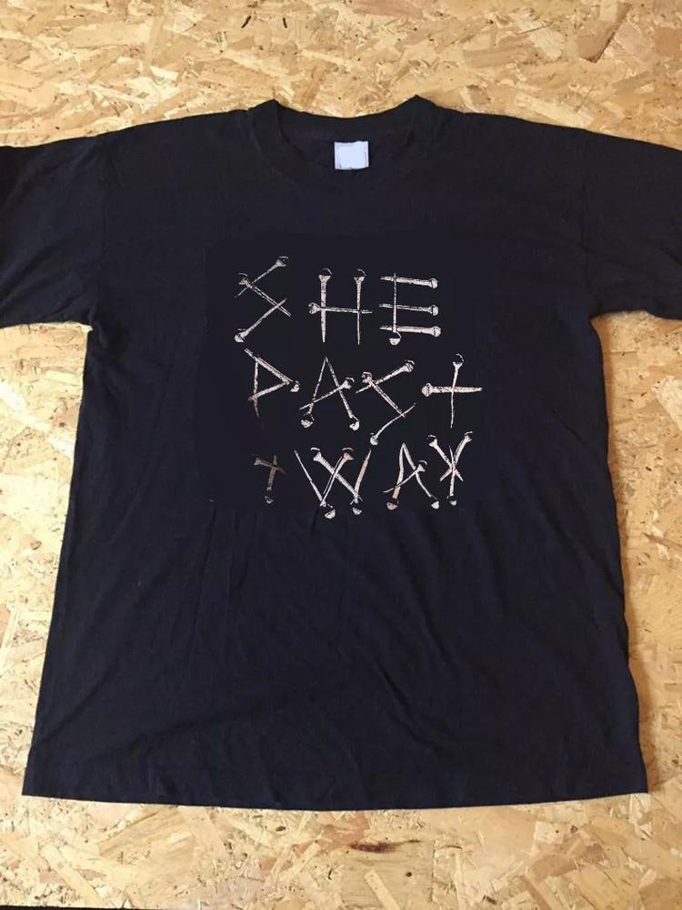 She past away logo t-shirt, music band, gift for fan, rock band KK20 Unisex T-Shirt S