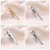 Elegant tie clip set of 8 for simple yet made of for everyday birthday men, stylish, brass, work, gifts, weddings, etc.
