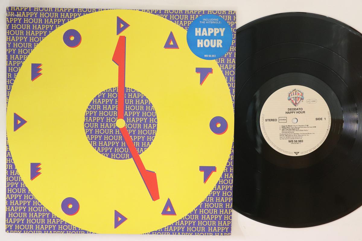 

LP Record DEODATO Happy Hour WB56983 WARNER BROS. 1982 Germany SoulFunk Used