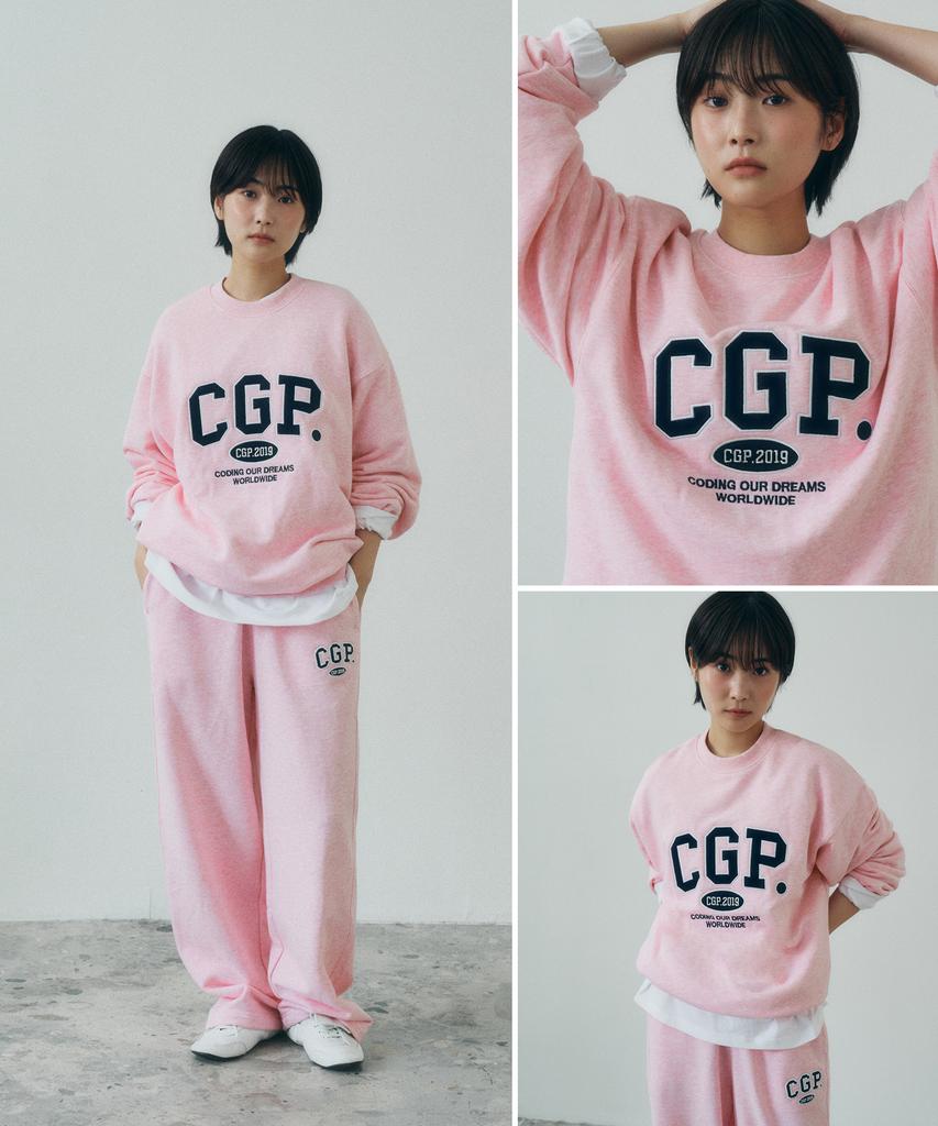CGP Cgp Arch Logo Sweatshirt_Pink