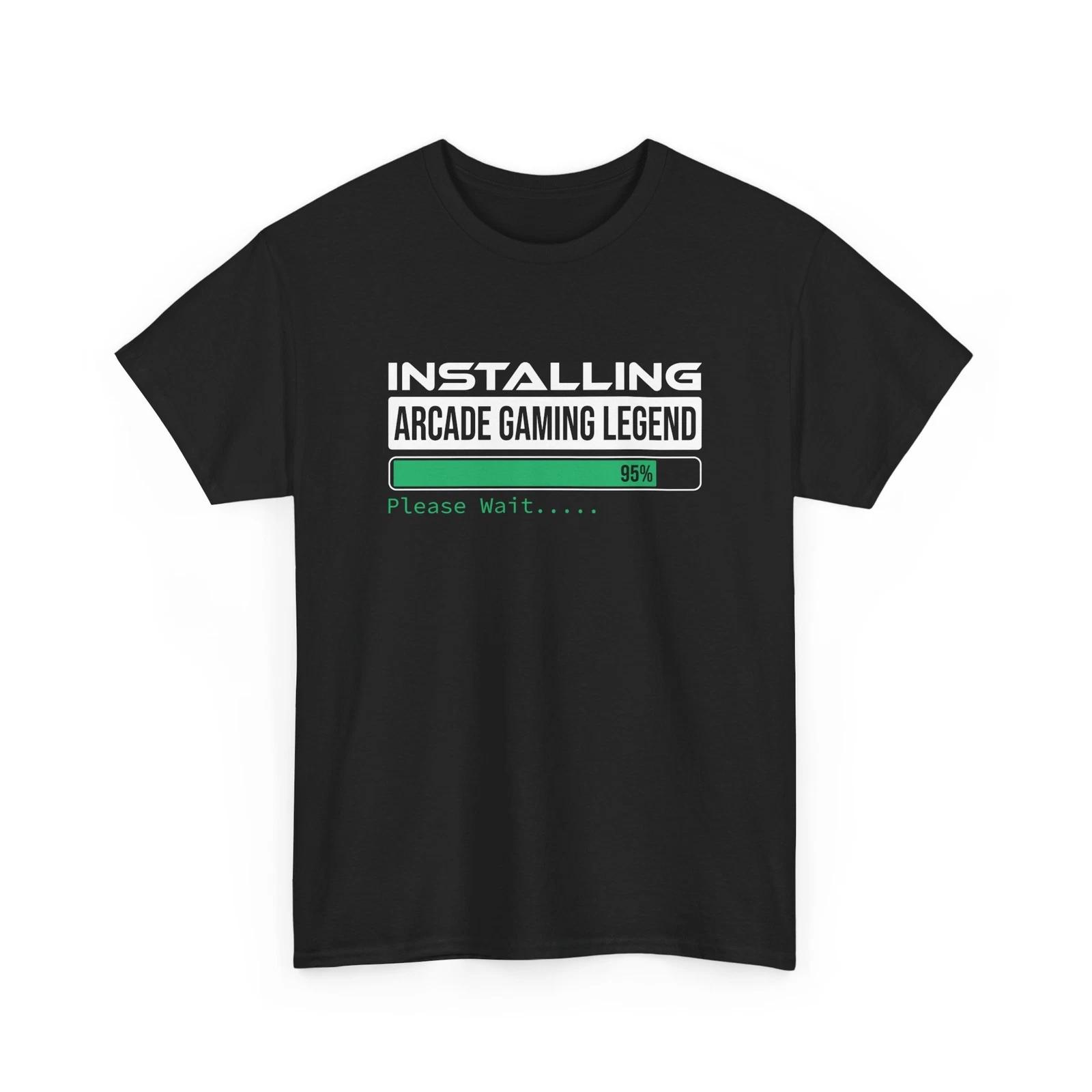 Gaming T-Shirt | 8-bit Gamer Tee | Pixel Art Graphic for Game Lovers L