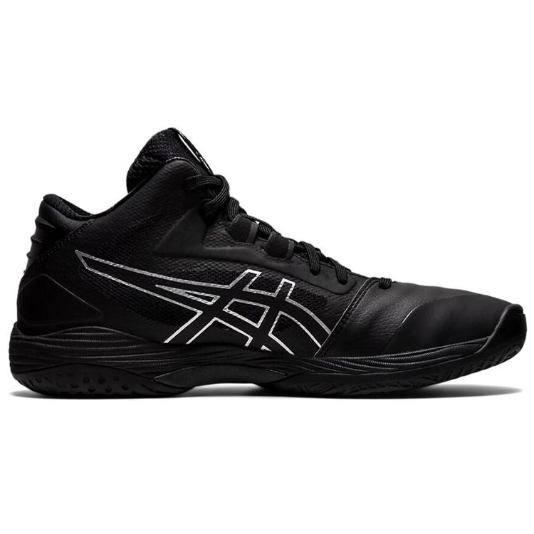 Asics Gel-Hoop V13 Mode Bequemes Textil Synthetisches Leder Low-Top Basketballschuhe Unisex Sneaker Schwarz 1063A035-001