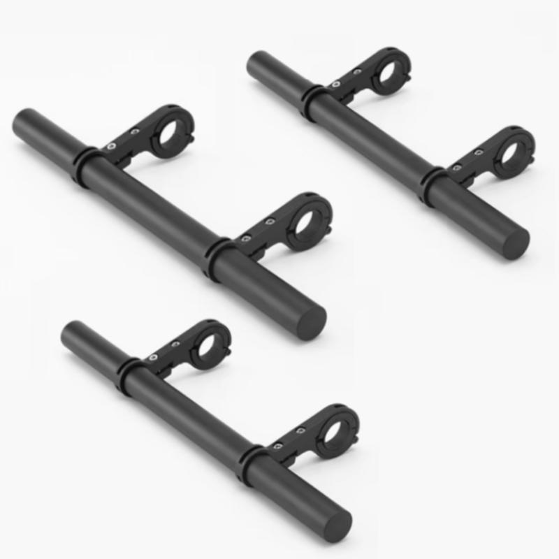 10/20/30CM Aluminum Alloy Bicycle Handlebar Extender Bike Front Light Bracket Lamp Flashlight Bracket Accessories