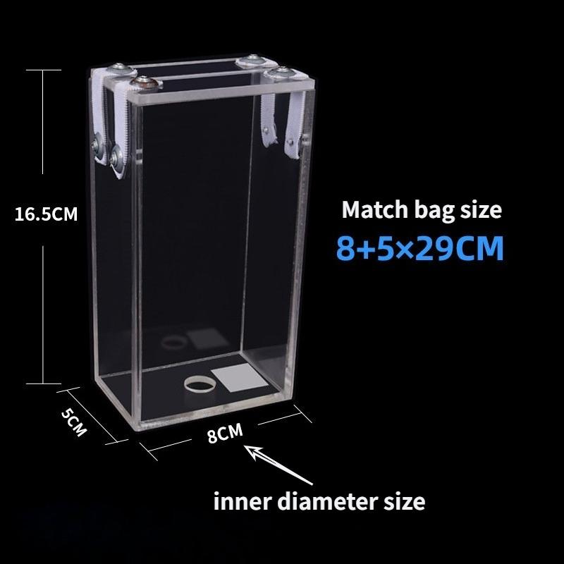 Square Rice Brick Cereal Crop Mold Shaping Transparent Acrylic Rice Brick Bags Mold Coarse Grain Packaging Vacuum Bag Forming Box Molds