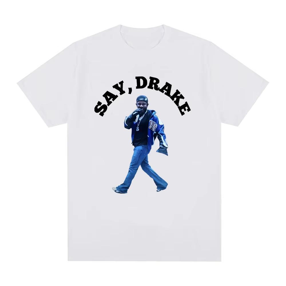 Kendrick Lamar Say Drake They Not Like Us T Shirts Men's Women Oversized Tee Cotton Streetwear Casual Loose Top
