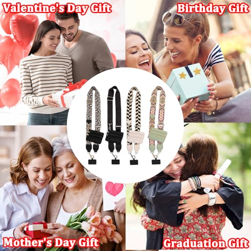 The mobile phone strap can be replaced and disassembled and the portable strap is matched with a change purse a lanyard and a four-piece set.