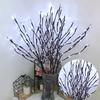 Christmas 20LEDs Willow Branch Lamp Strings Light Wedding Party Tree Decoration