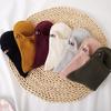 Socks Women's Autumn Lift Ear Mid-calf Socks Simple Embroidery Women's Socks Do Not Fall Off The Heel Anti-odour Sweat Boneless Socks