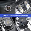 AABHF1 Car Window Lift Button Sticker Steering Wheel Decal Car Styling for Chevrolet Trax Aveo Captiva Colorado Cruze Spark Malibu
