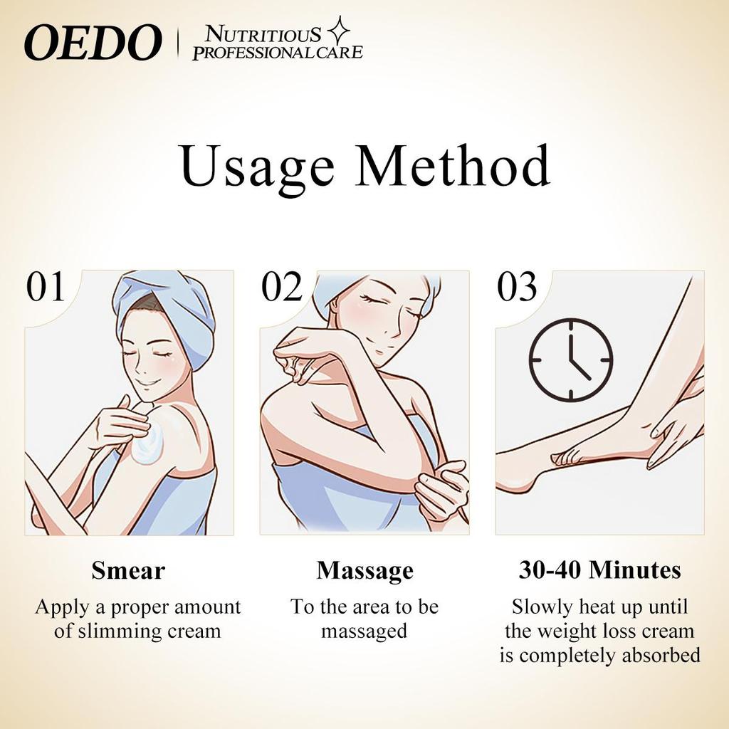 Anti-hævelser faster og løfter slapp hud Reduserer hevelser Øker elastisitet Kroppskrem