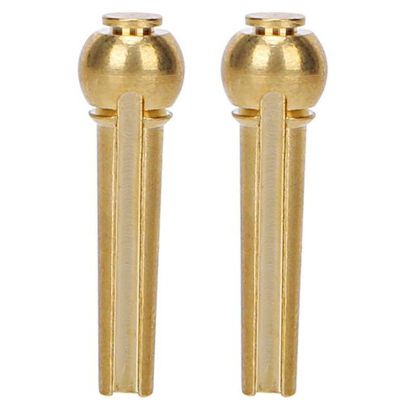 Acoustic Guitar Bridge Pins with Bridge Pin Puller Set Bass Guitar Bridge Pegs Stringed Instruments String Nail Remover