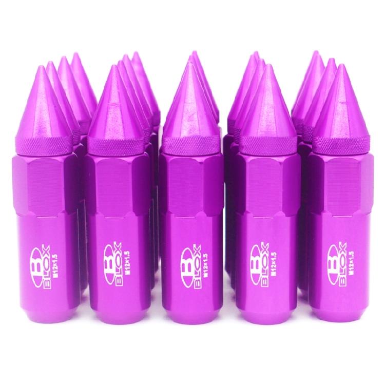 20Pcs/Set Wheels Rims Lug-Nut M12X1.25 / M12X1.5 Racing-Jdm Style Spike-Lug Nuts