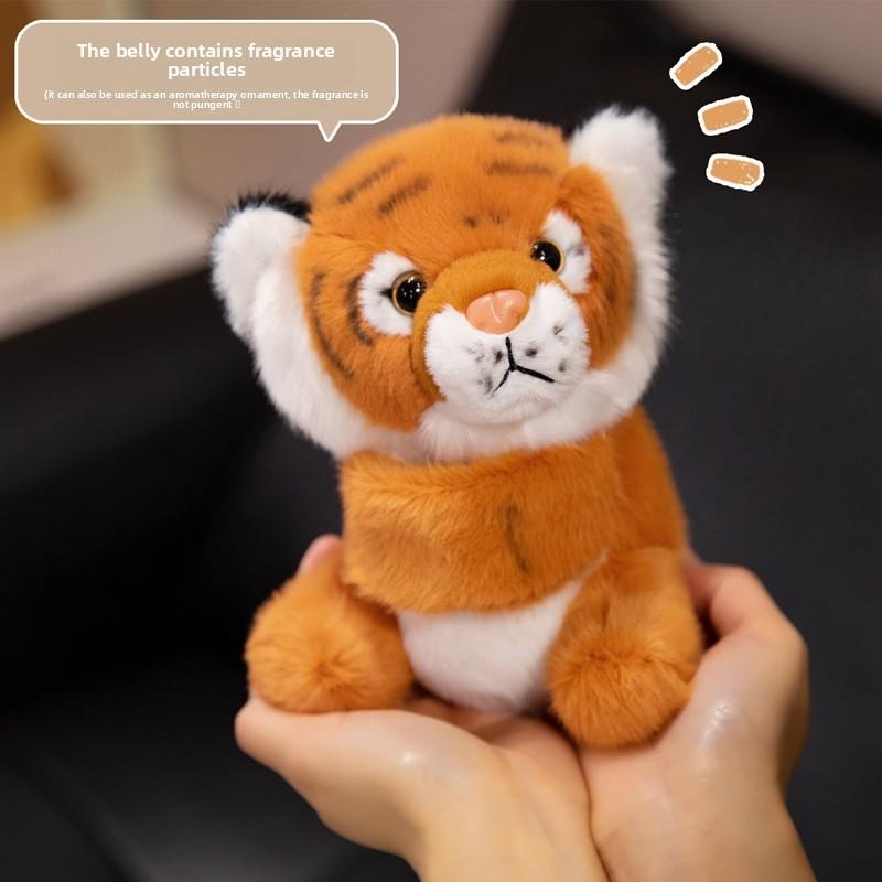 Soft Plush Tiger Wristband Toy With Pp Cotton For Kids Play And Gift