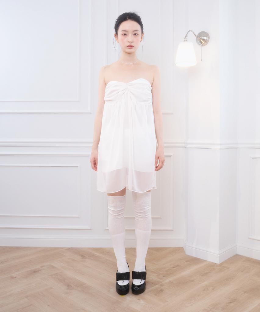 Beliar Lola Mini Dress White